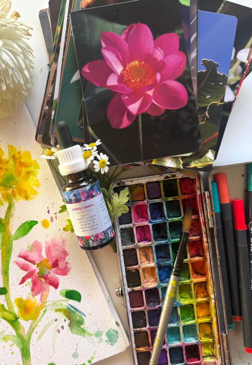 Joyfully Creative Flower Essence and Art Workshop