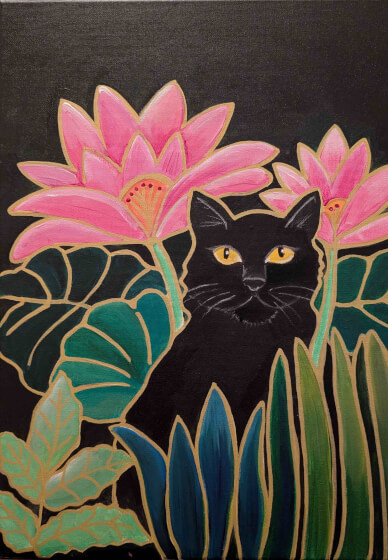 Jungle Pet Paint and Sip Class