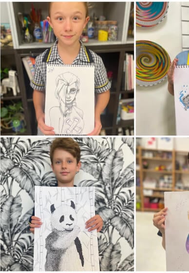 Kids After School Art Class Gold Coast
