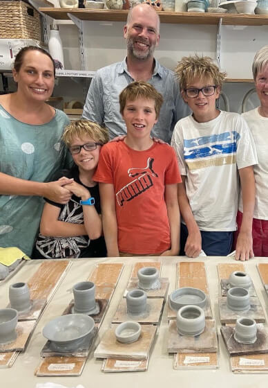 Kids After School Pottery Wheel Course