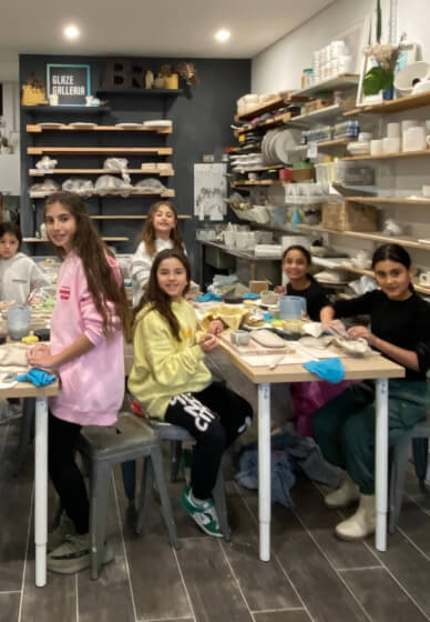 Kids and Family Pottery Class