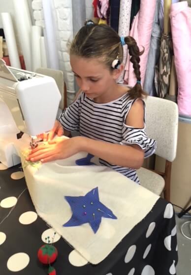 Kids and Teens Introduction to Sewing Course