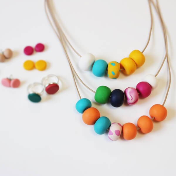 Polymer Clay Necklace – Created By Lau