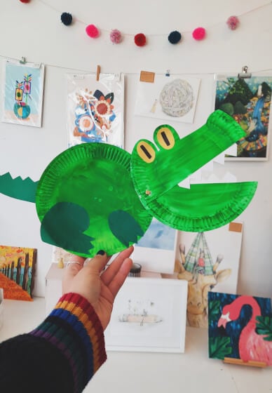 Kids Art Class: Crafty Crocodiles