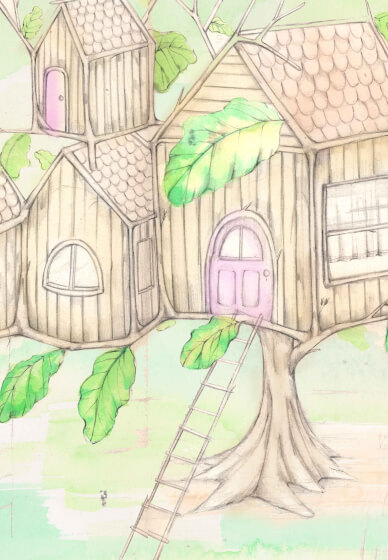 Kids Art Class: Design Your Own Treehouse