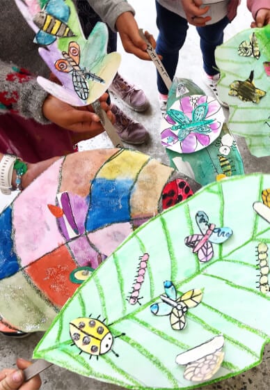 Kids Art Class: Painting Insects (4-6 Years)