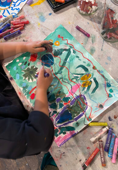 Kids Art Club Casual Class