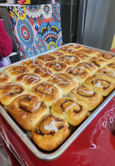 Kids Baking Class: Cinnamon Rolls