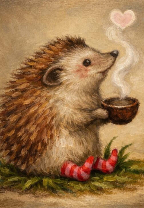 Kids' Cute Hedgehog