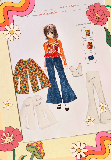 Kids Fashion Design Workshop (with Paper)