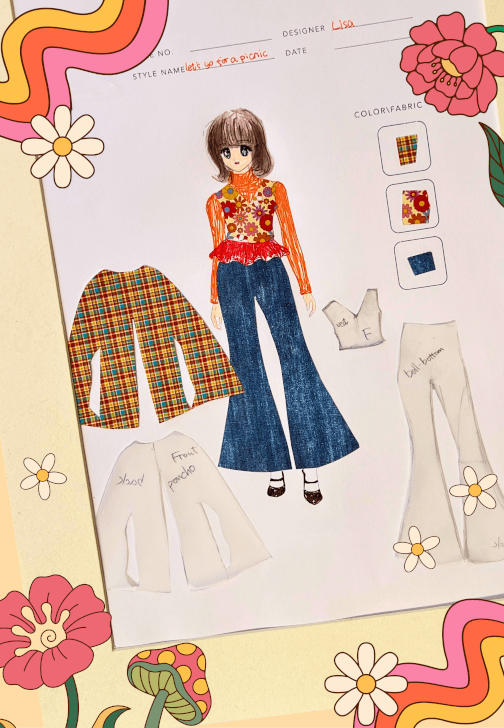 Kids Fashion Design Workshop (with Paper)