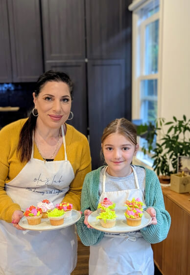Floral Cupcake Decorating Workshop for Kids