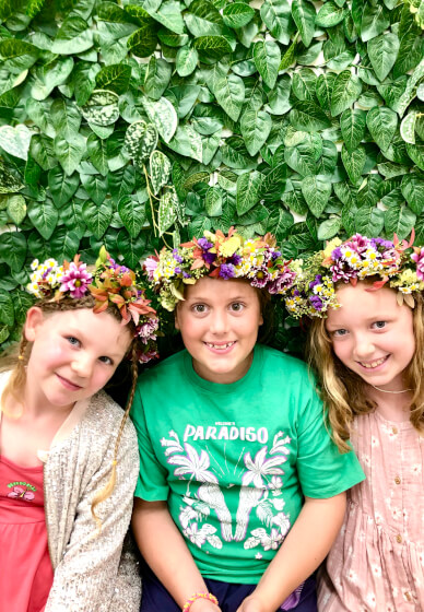 Kids Flower Crown Workshop