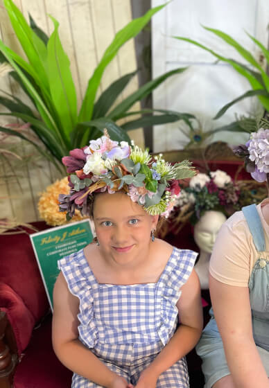 Kids Flower Crown Workshop