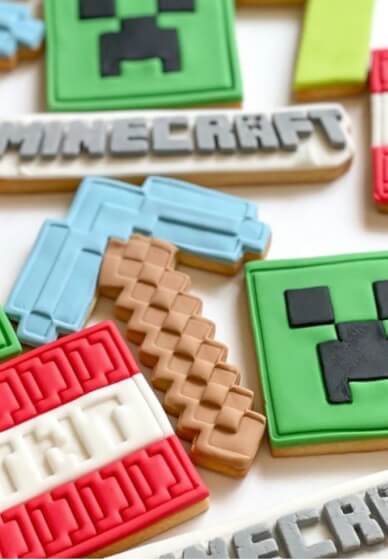 Kids Holiday Program Minecraft Cookie Workshop