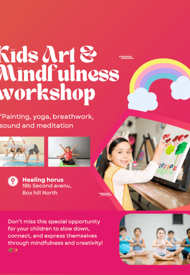 Kid's Mindfulness Art Workshop