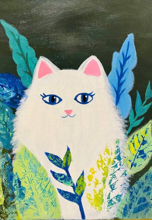 Kids Mixed Media Painting Class