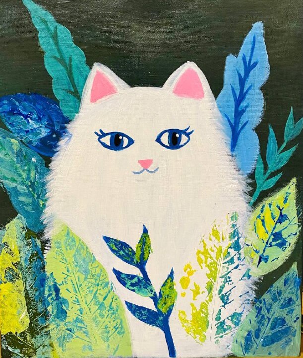 Kids Mixed Media Painting Class