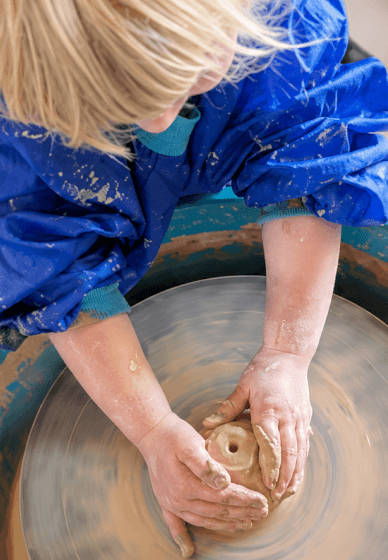 Kids on the Potter's Wheel Fun Class