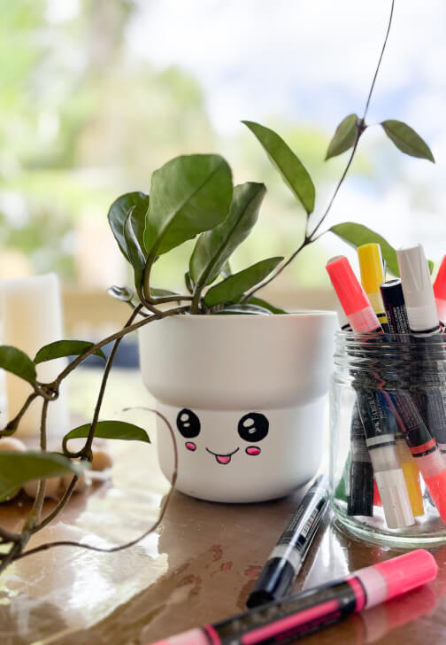 Kids Paint a Pot Workshop - with Plant