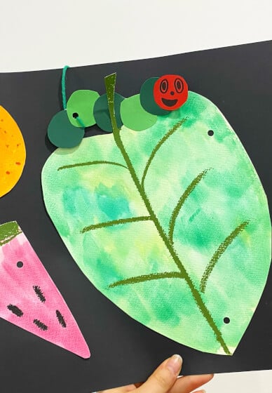 Kids Painting Class: Hungry Caterpillars