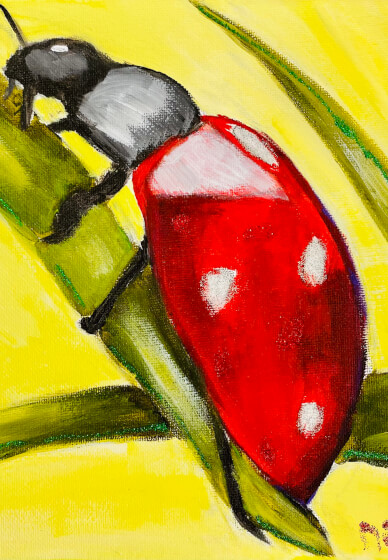 Kids Painting Workshop: Sweet Ladybird (6-10 Years)