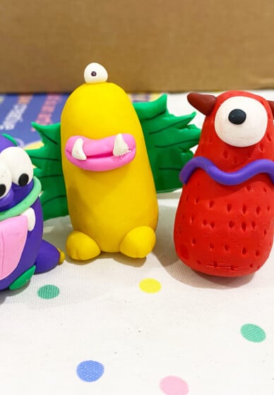 Kids Polymer Clay Workshop: Colourful Monsters