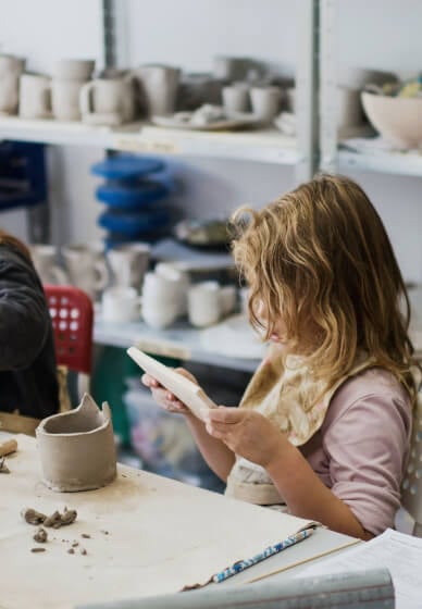 Kids Pottery Class for School Holidays