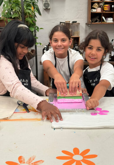 Kids Screen Printing Workshop (Ages 8-12)