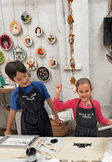 Kids Screen Printing Workshop Sydney: K-Pop Demon Hunters Edition