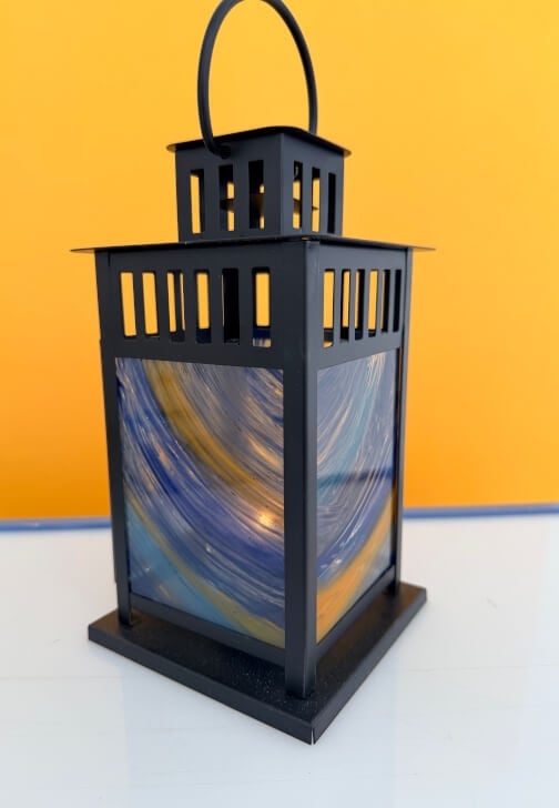 Kiln Painted Glass Lantern Making Workshop