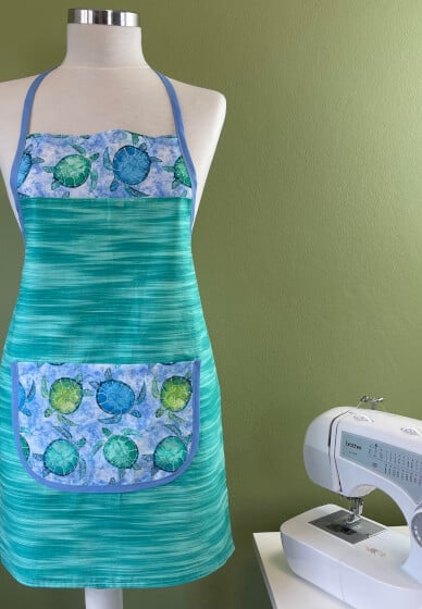 Kitchen Apron Sewing Class for Beginners