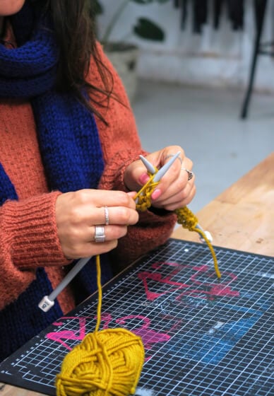 Knitting 101 Class: Make a Cosy Scarf