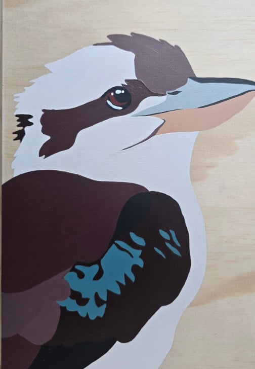 Kookaburra Painting Class for Beginners