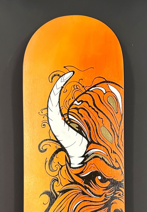 KRANK School Holiday Design a Skateboard Deck Workshop (12-17 Yr)