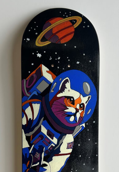 KRANK School Holiday Design a Skateboard Deck Workshop (5-11 Yr)