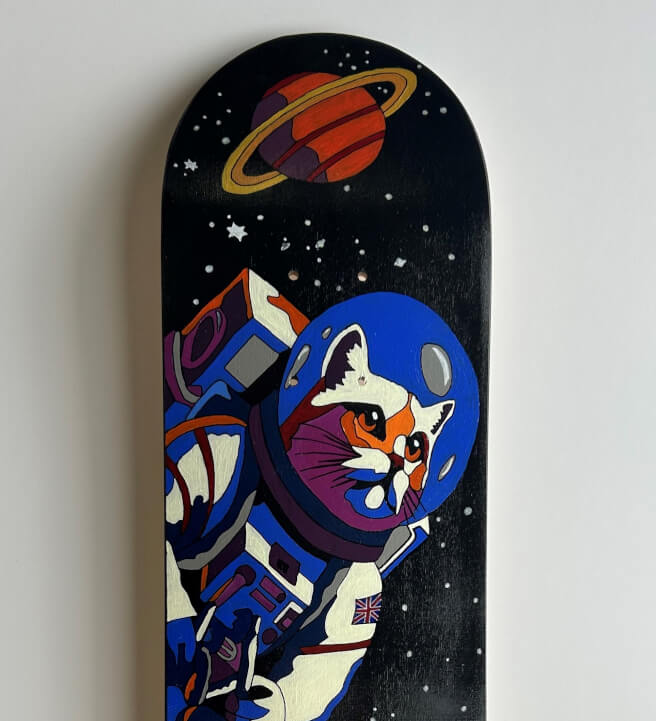 KRANK School Holiday Design a Skateboard Deck Workshop (5-11 Yr)