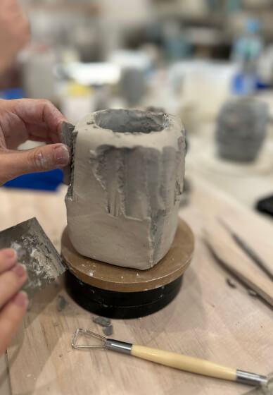 Kurinuki Pottery Class