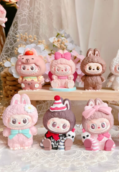 Labubu Jewellery Plate and Plaster Figurine Painting Class
