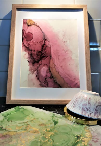 Learn Alcohol Ink Painting at Home