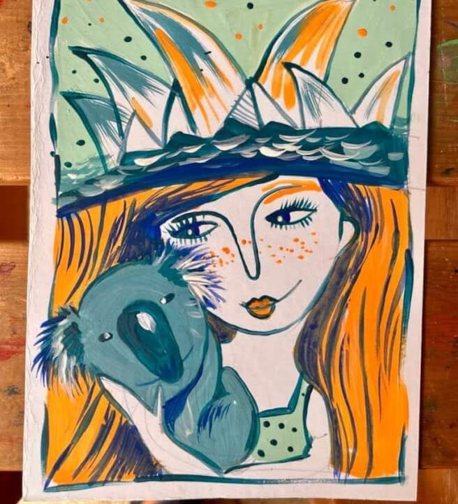 Learn Art at Home. Set of Lessons