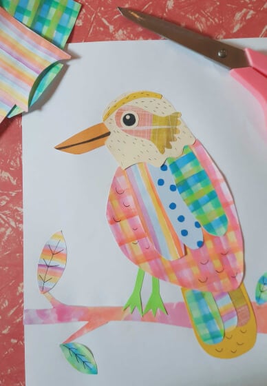 Learn Collage for Kids: Kookaburras (6-12 Years)