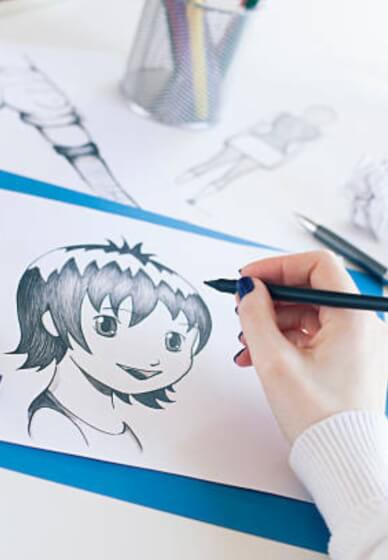 How to draw anime character – steps with pictures