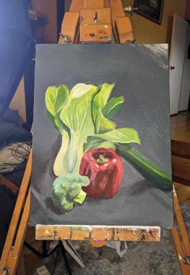 Learn to Paint Still Life Painting with Rhi