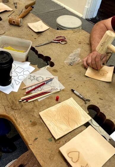 Leather Carving Workshop for Beginners