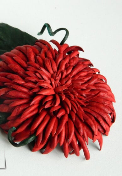 Leather Chrysanthemum Workshop (Two Designs to Choose From)