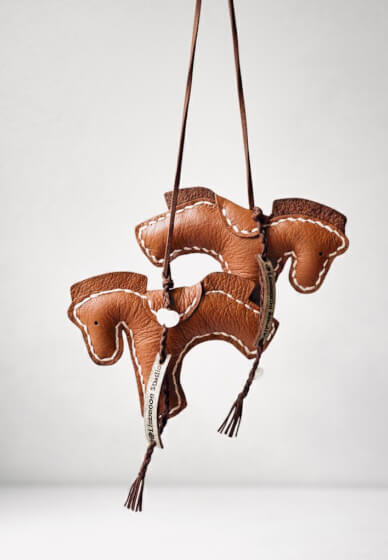 Leather DIY Kit - Year of Horse Keychain