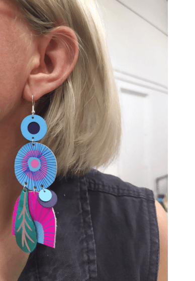 Leather Earring Making Class