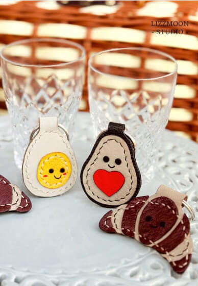 Leather Keychain Making Class: Little Treats
