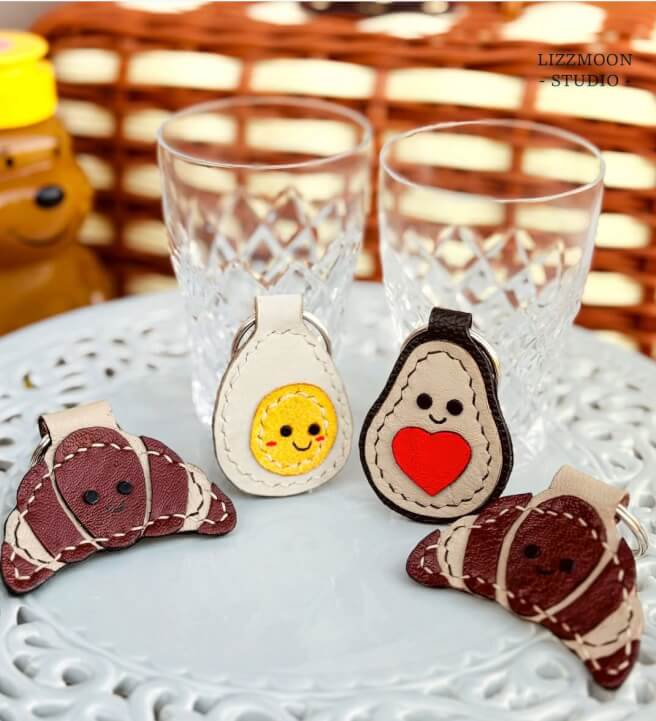 Leather Keychain Making Class: Little Treats